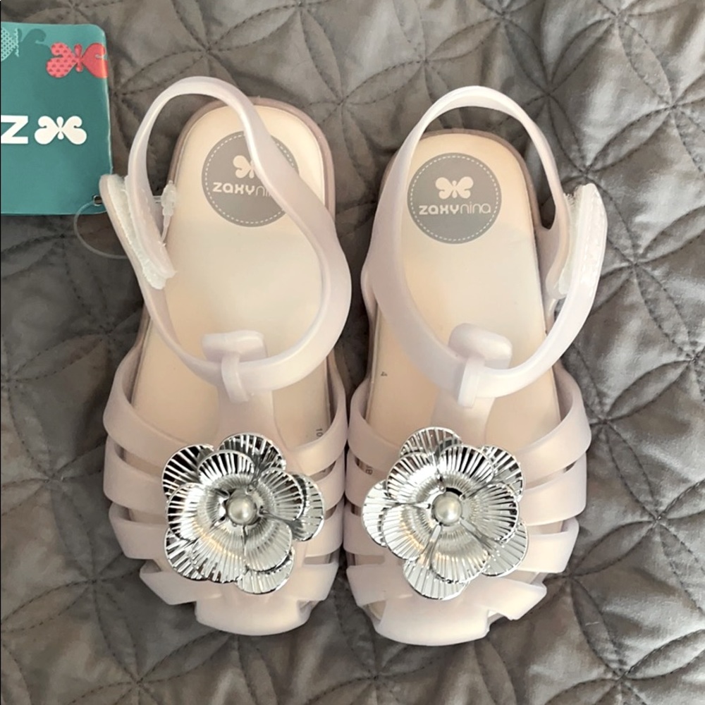 ipanema zaxy baby flower pearl frost sandals